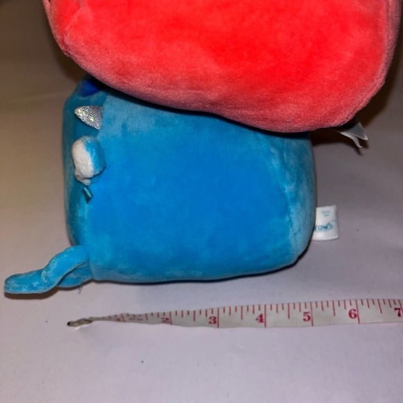 Stackable Squishmallows 8” Lexi The Red Fox PLUS 6” Devin The Dragon - Picture 6 of 7